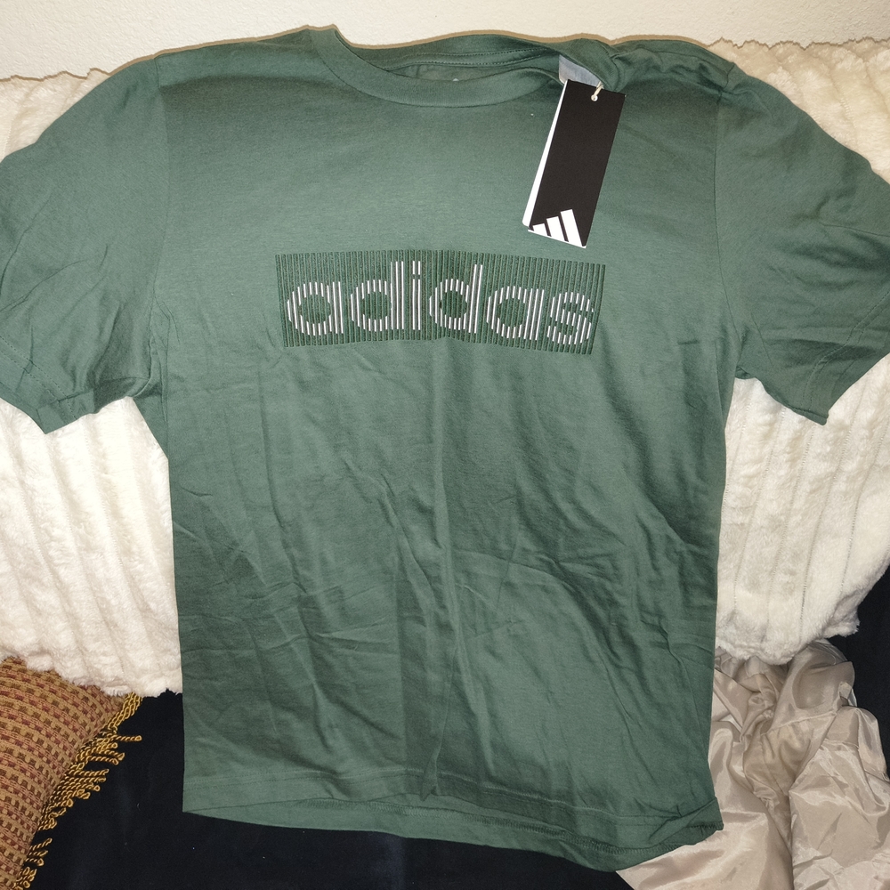 Adidas Men's Forest Green Tee